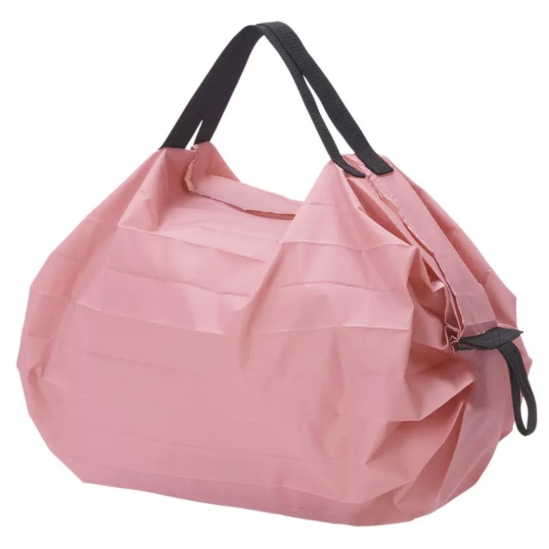 Aangepaste logo opvouwbare polyester opvouwbare tas