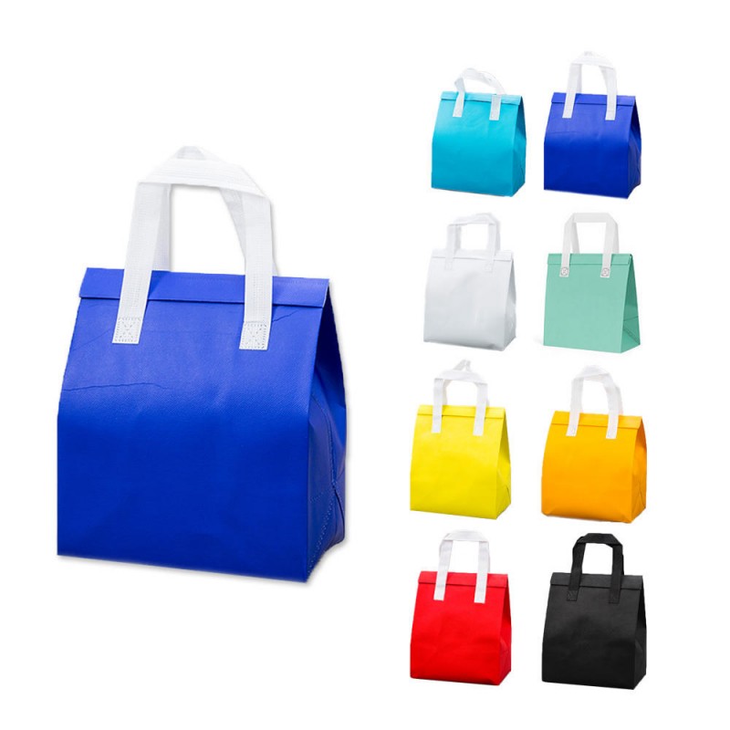 Op maat gemaakte non-woven geïsoleerde tas voor meeneemmaaltijden