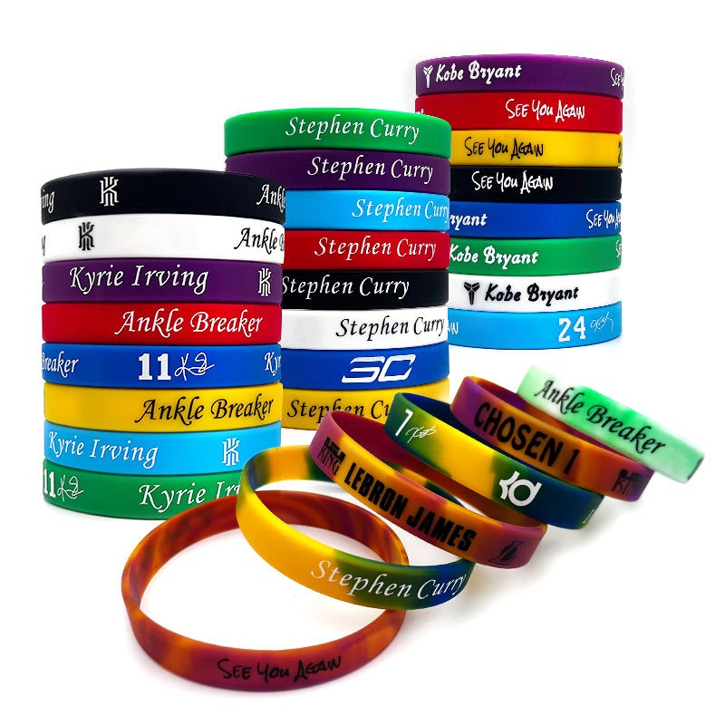 Custom Silicone Sports Wristbands