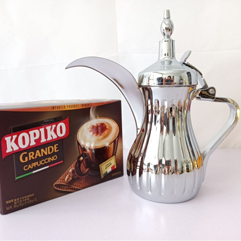Roestvrij staal Arabische Dallah Pot Midden-Oosten Koffie Thee Server
