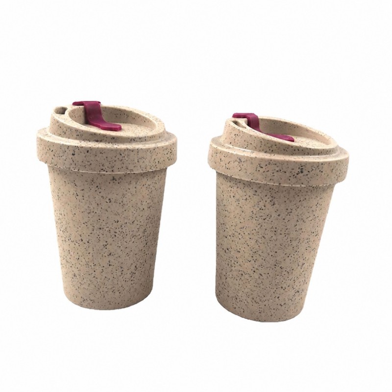 12oz duurzame koffiedik herbruikbare reisbeker